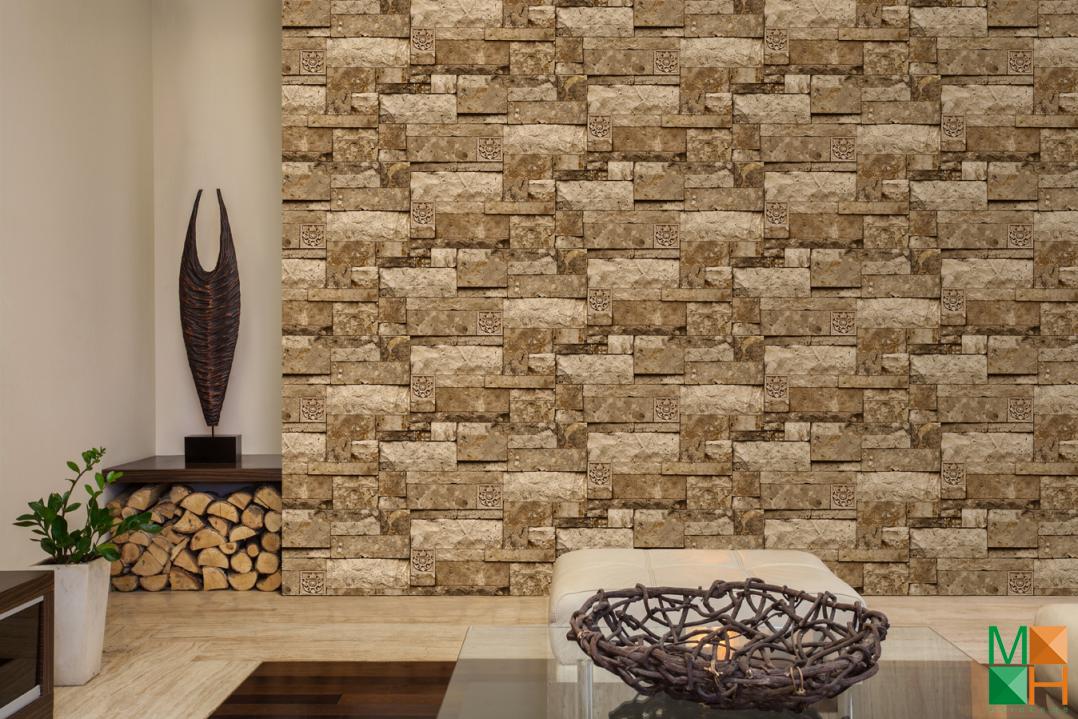  Giấy dán tường 3D cho phòng khách đẹp