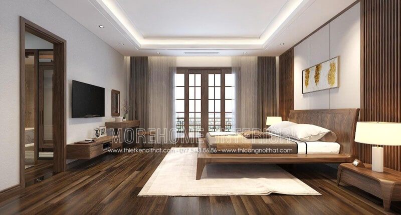 Mẫu giường ngủ gỗ óc chó đẹp đang được ưa chuộng nhất hiện nay, với thiết kế độc đáo, cá tính, thể hiện gu thẩm mĩ và đẳng cấp riêng của gia chủ