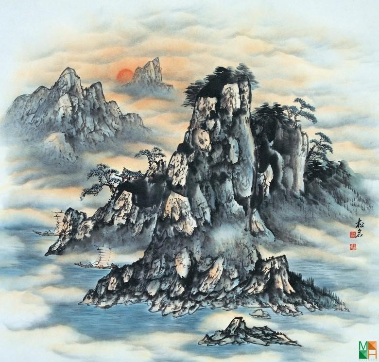 Tranh dán tường Hàn Quốc